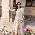 SABEENA | 3 piece Heavy Embroidered wedding Anarkali suit