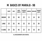 9B-M BASICS by MARIA.B ORIGINAL | 3 piece stitched Lawn suit