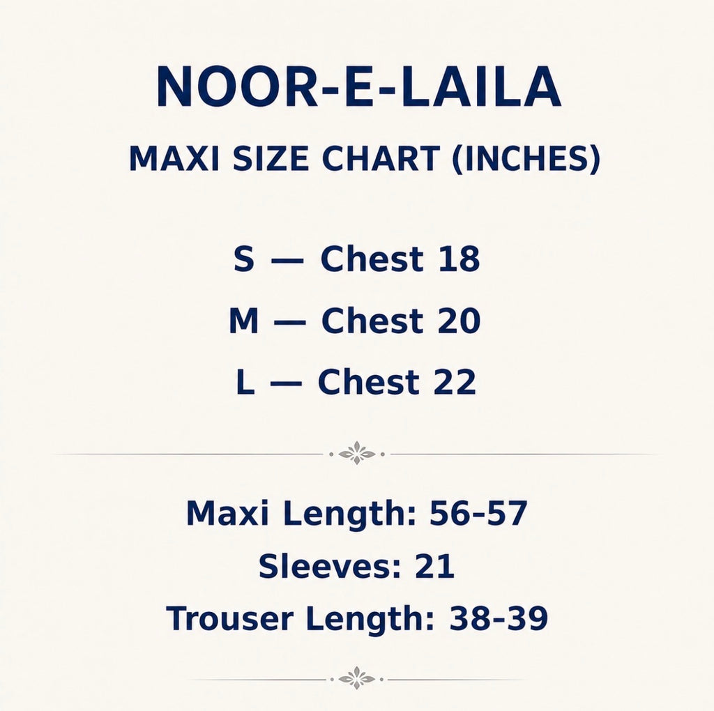 NOOR-E-LAILA | 3 piece Embroidered Net Maxi Dress