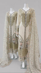 MARIA.B inspired | 3 piece Embroidered Luxury chiffon collection