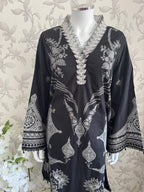 3A-M BASICS by MARIA.B ORIGINAL | 3 piece stitched Lawn suit