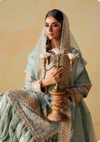 NEHAAL | 3 piece Luxury Embroidered Pakistani Sharara Suit | Festive & Wedding Wear