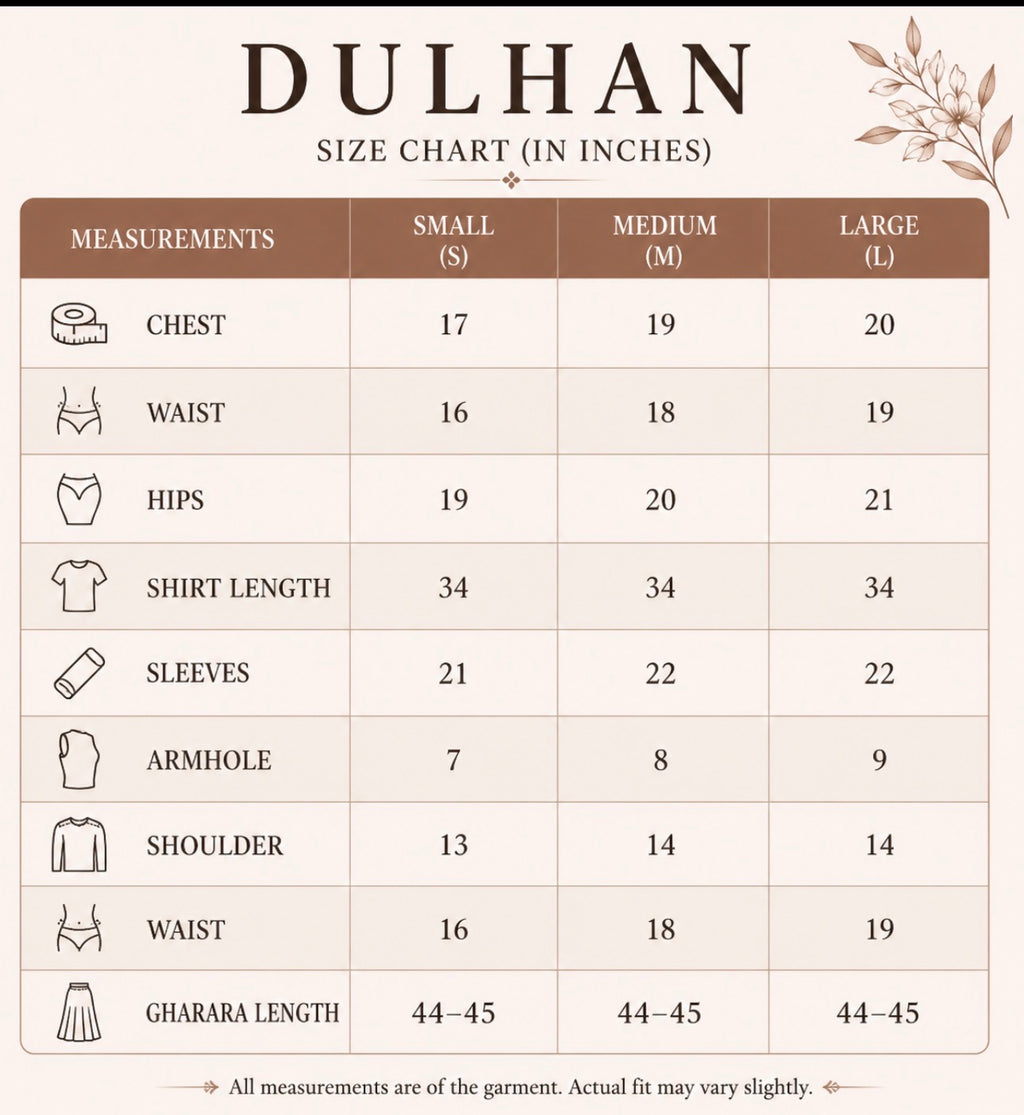 DULHAN | 3 piece heavy Embroidered Net Pakistani wedding Bridal Gharara Suit