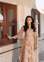 GUL-NOOR 3-Piece Pakistani Embroidered Maxi Dress – Luxury Wedding Wear