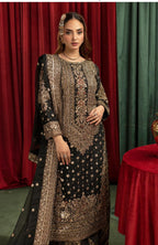 ASHIANA | 4 piece heavy embroidered chiffon wedding suit