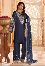 NEELAM- 3 pieces Embroidered Velvet Collection