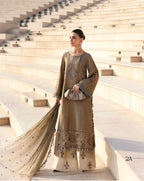 Maria B Luxury Lawn 2A original- 3 piece stitched suit