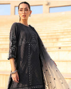 Maria B Luxury Lawn 2B original- 3 piece stitched suit