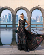 MARIA B LUXE LAWN 5B original- 3 piece stitched suit