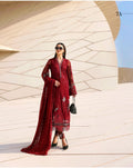 MARIA B LUXE LAWN 7A original -3 piece stitched suit