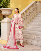 MARIA B LUXE LAWN 9A original- 3 piece stitched suit