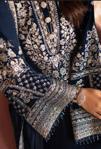 NEELAM- 3 pieces Embroidered Velvet Collection
