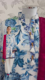 COCO by ZSH | 3 piece Printed Lawn Suit (original )