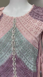 Pastel Bloom | 3 piece Luxury chikankari Lawn Suit