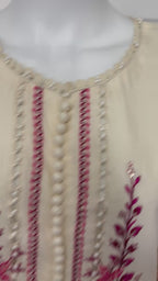Rose Blossom | 3 piece Luxury Embroidered Lawn Suit