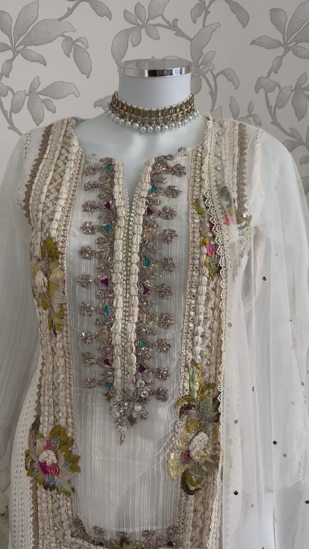 UJALA | 3 piece Embroidered Pakistani Suit